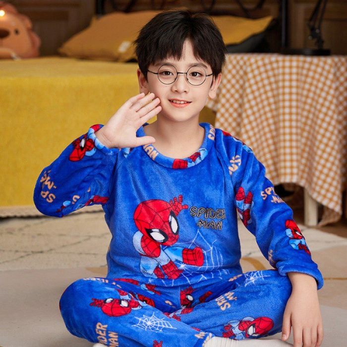 Теплая детская пижама Hello Kitty, Kuromi, Cinnamorol