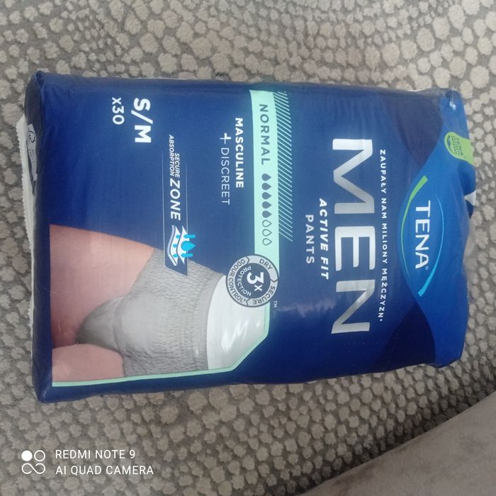 Rena MEN chłonne majtki róż.S/M