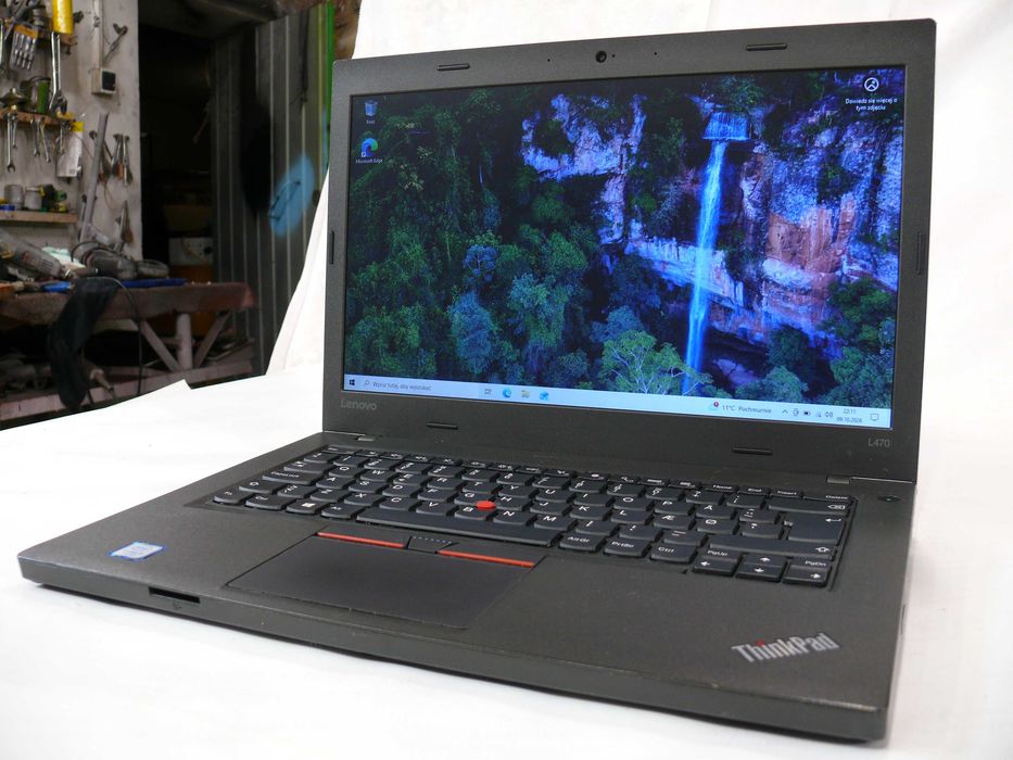 Lenovo L470, SSD 240/8g DDR4, Core i5-7200 ,bateria 87,8% 62,4 Wh, Bios 2023 r.