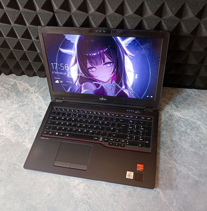 Ігровий ноутбук Fujitsu / intel  i5-10 / DDR4 8GB / SSD nvme m2 256GB