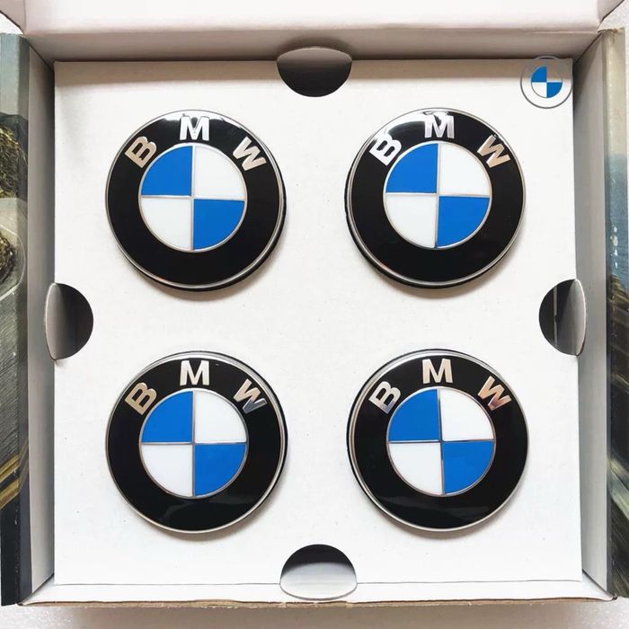 Неподвижные, статические колпачки в диски в ступицу BMW E F G 56 68 мм