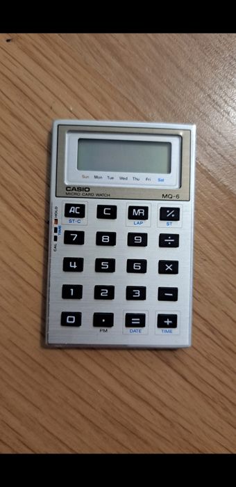 Calculadora CASIO MQ-6 (NOVA)