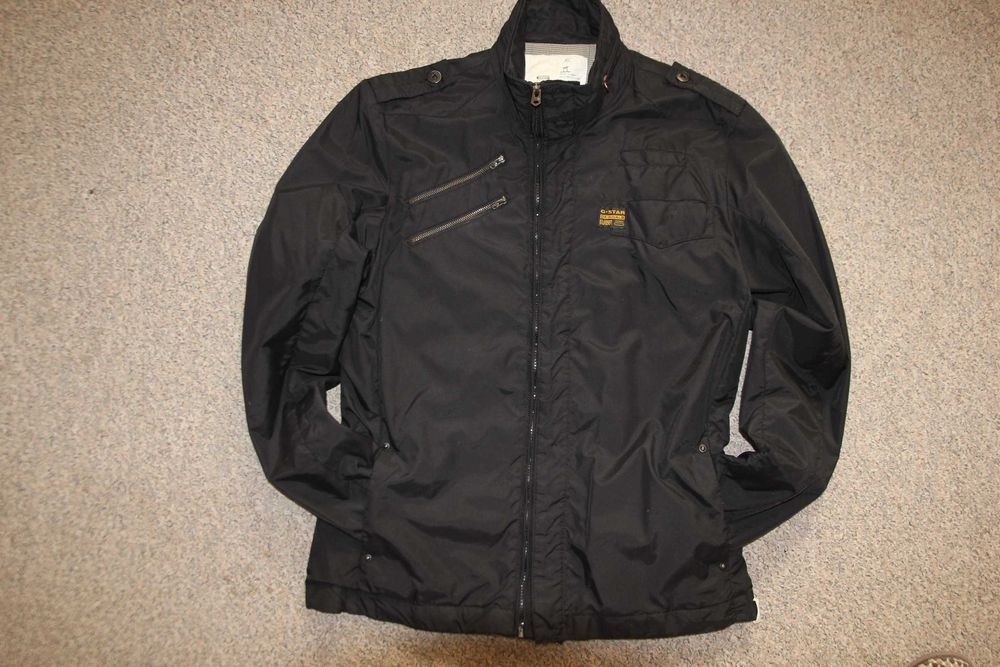 Куртка  G-Star Raw DEAN Overshirt l/s чёрного цвета размер l/xl