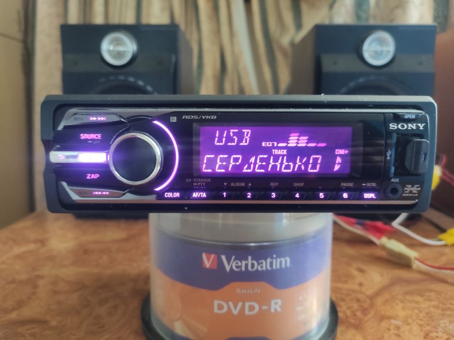 Автомагнітола Sony CDX-GT660UE