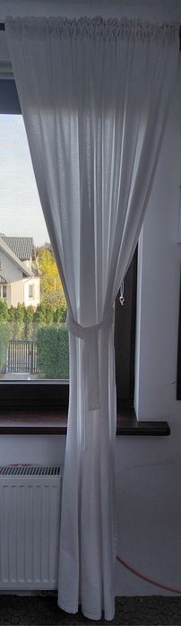 Ikea Annalouisa komplet 2 szt zasłona 145 x 240 cm