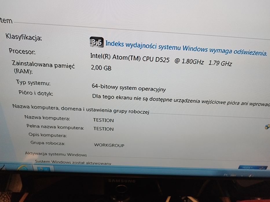 Mini PC Windows 7 sprzedam