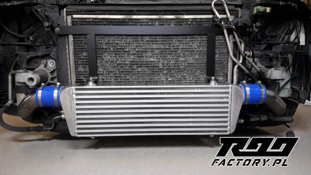 Intercooler centralny audi a4 b6 1.8t fmic 550x180x65 cały zestaw