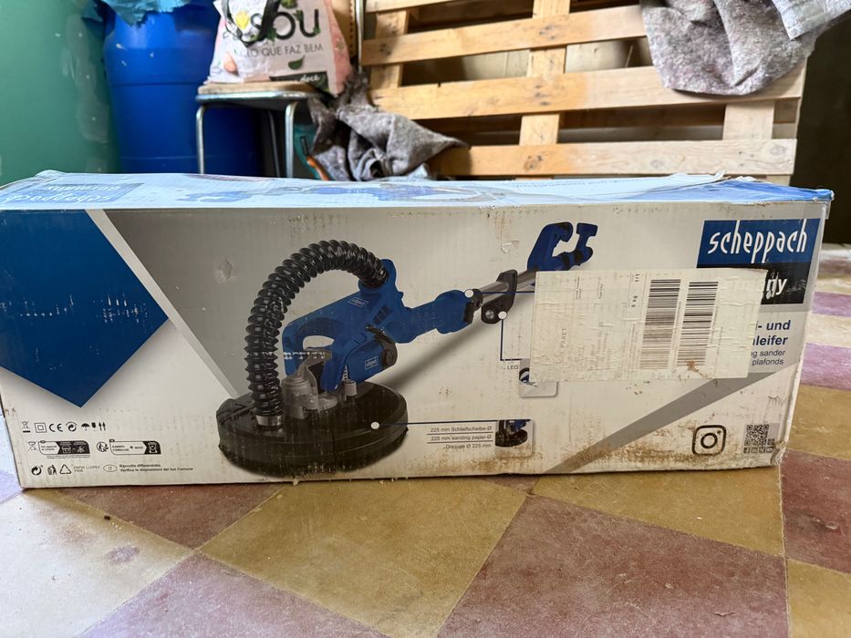 Lixadora electrica paredes e tecto - NOVA