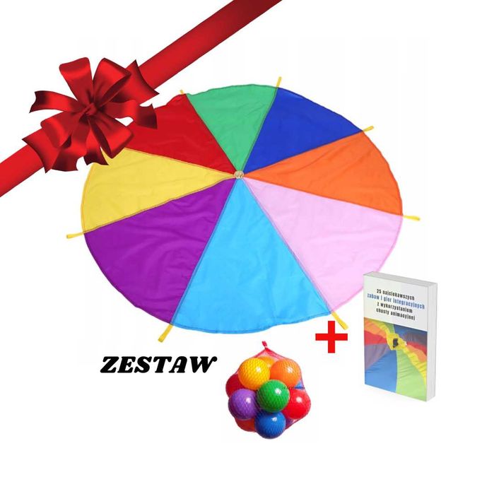 ZESTAW 2M Chusta Animacyjna + 30 PIŁECZEK + GRATIS Ebook Wysyłka 24H!