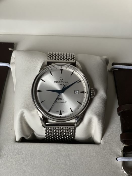 Механічний ГОДИННИК CERTINA DS-1 C029.807.11.031.02 + РЕМІНЬ