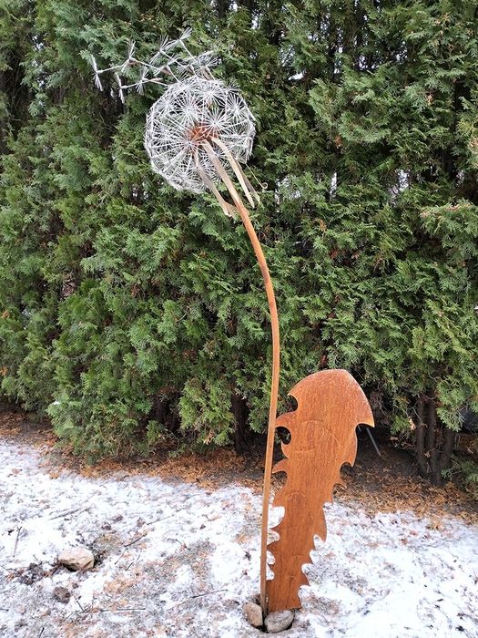 Садовая скульптура, одуван