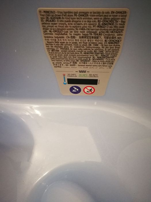 Banheira para bebé marca OK Baby Italia