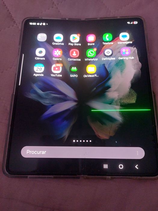 Samsung Galaxy Fold 3 512g  agora a um preço mais baixo . Preço  fixo