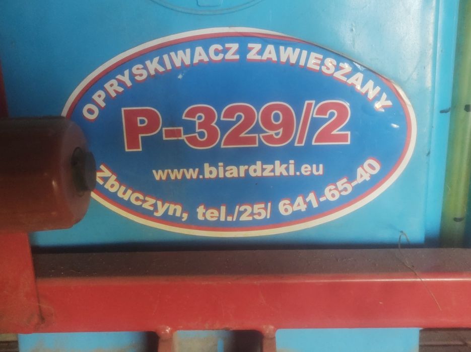 Opryskiwacz Biardzki 400 litrów 12 metrów