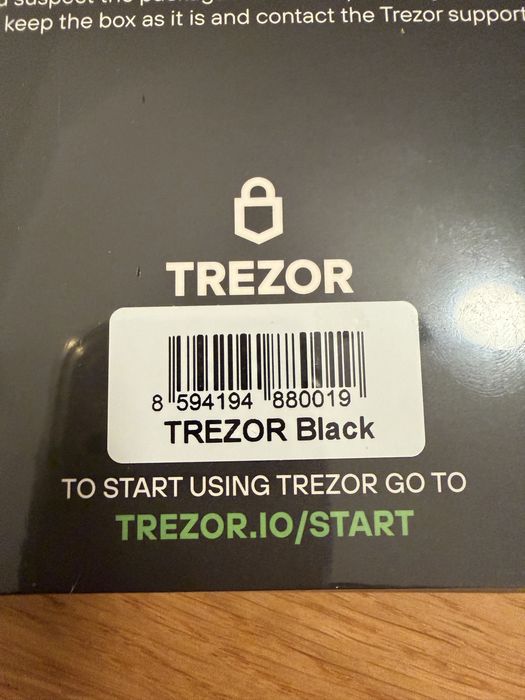 Trezor One portfel krypto
