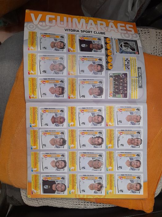 Caderneta completa Liga Portuguesa futebol 2009 / 2010  - Panini