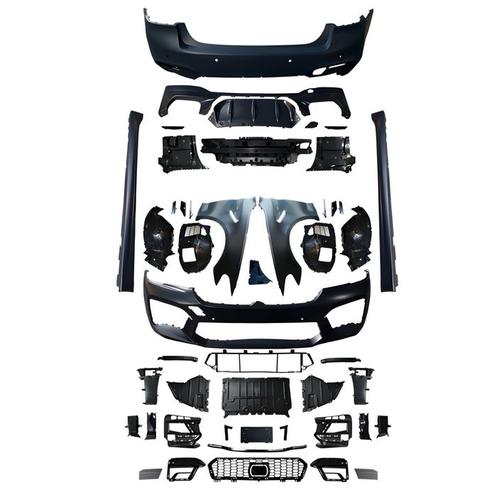 Комплект M5 для BMW 5 series F90 / G30 2020-2024 ( крила, підкрилки, бампера в зборі, пороги) Артикул:  DRC9009-26