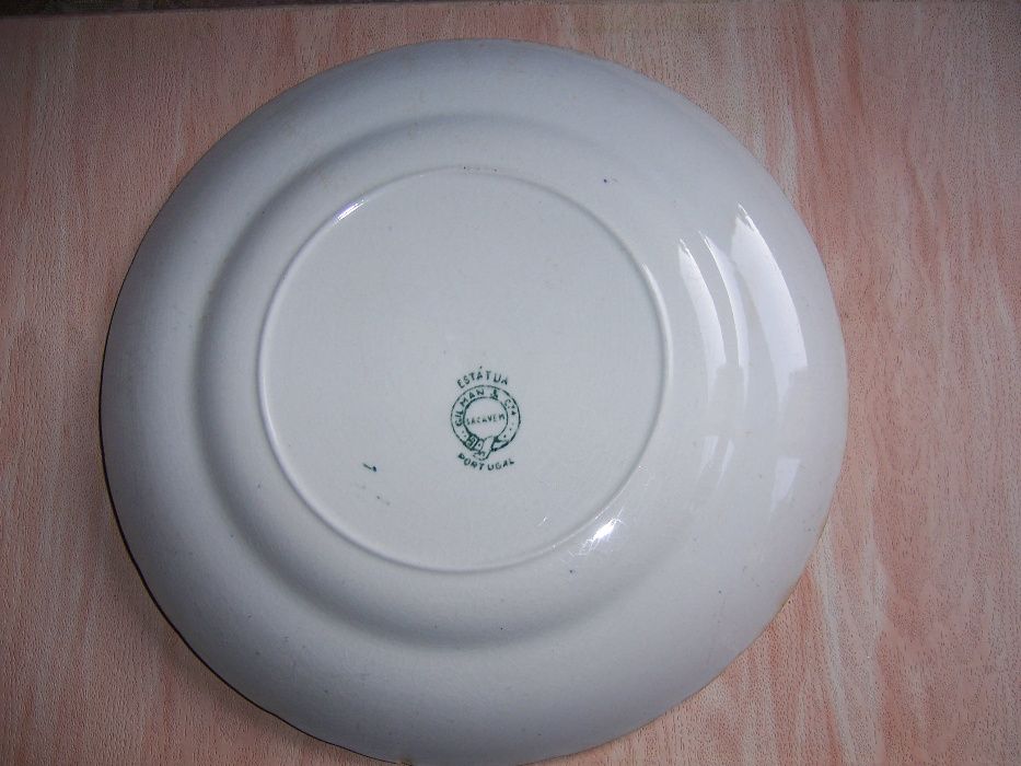 3 pratos rasos Estátua Sacavém