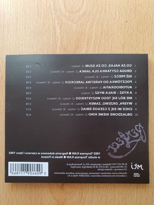 Płyta CD zespołu Perfect UNU, nieużywana.