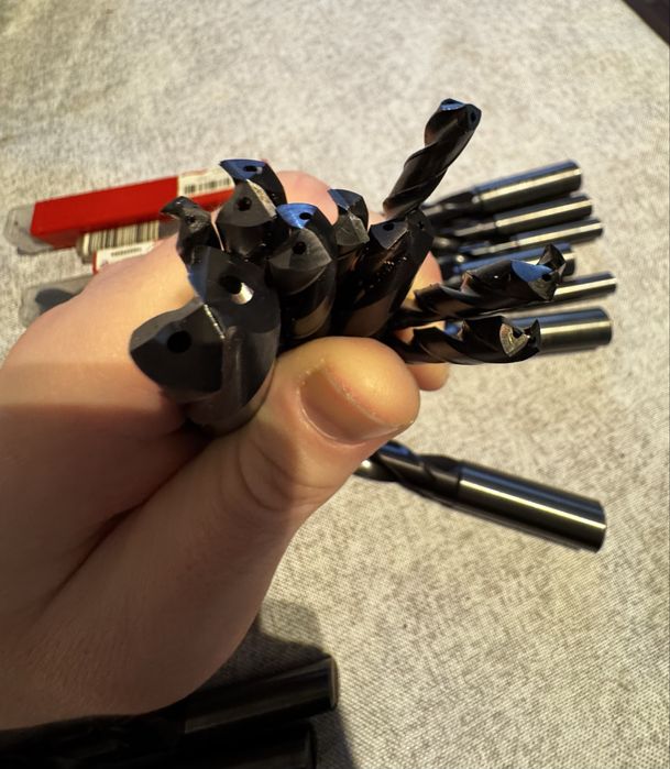 Сверло Helion твердосплавное монолитное с каналами СОЖ поД заточку б/у