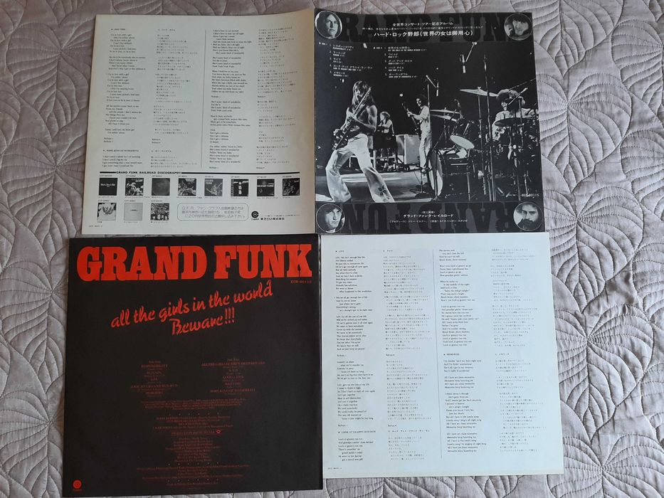 Grand Funk - All The Girls In The World Beware - Japão - Vinil LP