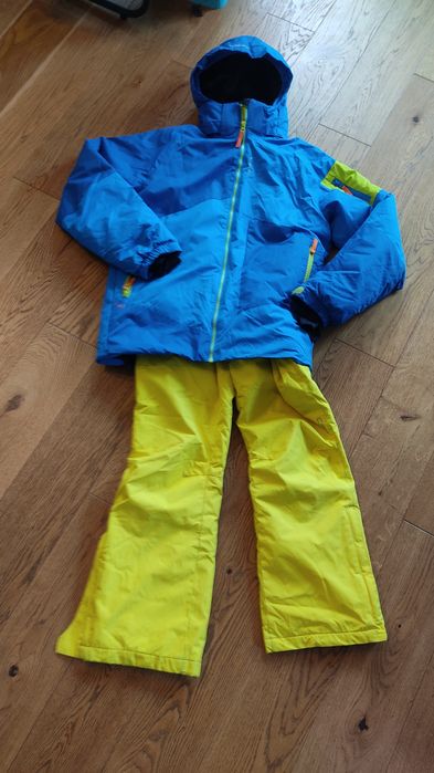 Zestaw: spodnie narciarskie i kurtka narciarska. Wzrost 158 lub 164.