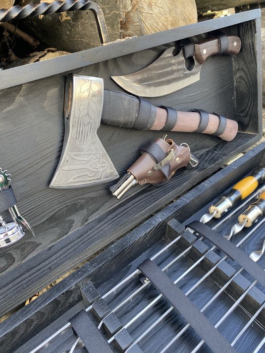 Шампура Набір Шампурів Подарунок Командиру