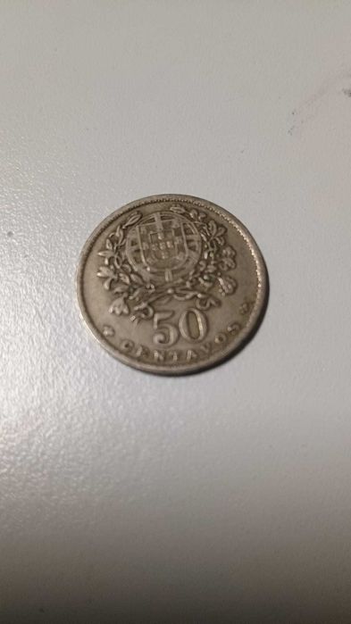 Moeda 50 centavos 1957