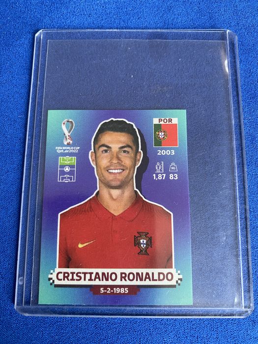 Cromo Cristiano Ronaldo Fifa World Cup Qatar 2022 Portugal