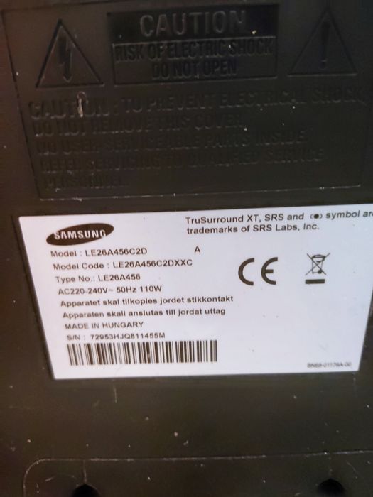 Телевізор самсунг 1000 грн .26" дюймів.