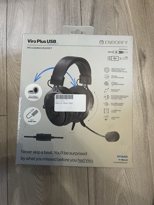 Słuchawki Endorfy Viro PLUS USB