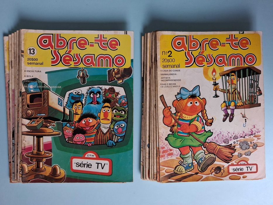 Revista BD "ABRE-TE SÉSAMO" Coleção completa Nº 1 a 22 Ed. Liber 1976/77
