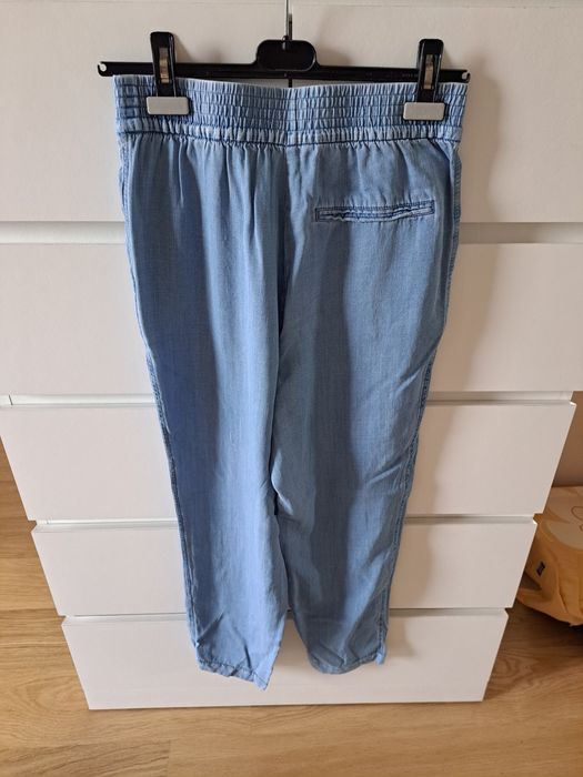 Calças de ganga fininha H&M 36 mulher