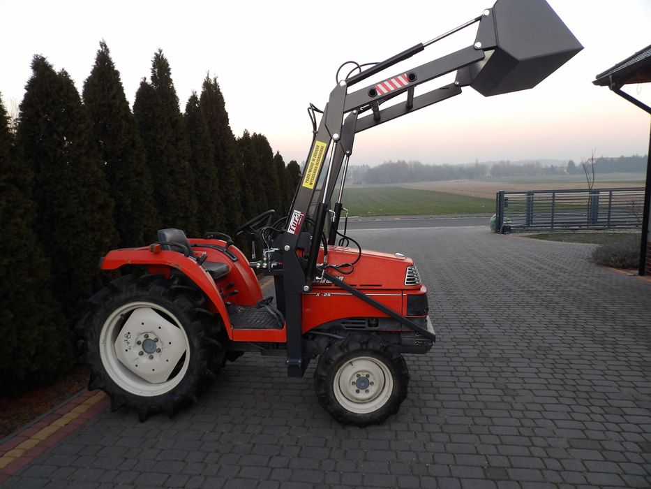 Kubota X 24 4x4 mini traktor ogrodniczy Tur Yanmar Iseki mitsubishi