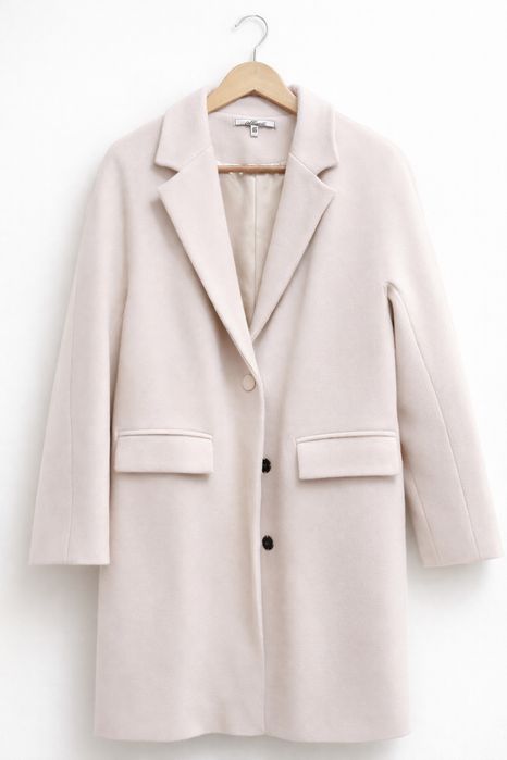 Пальто Allegato бежеве, розмір 46, класичний крій