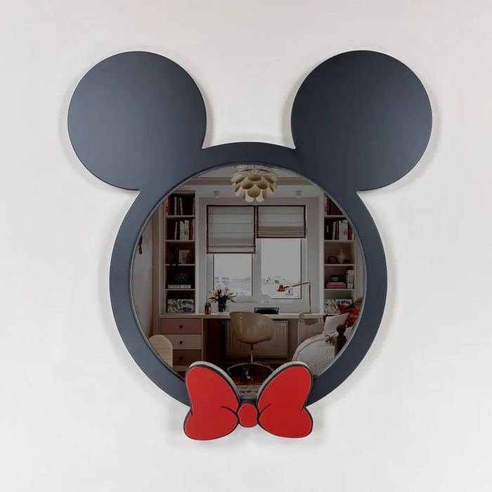 Espelho mickey madeira