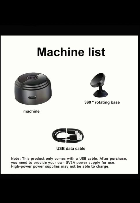 Бездротова маленька камера відеоспостереження