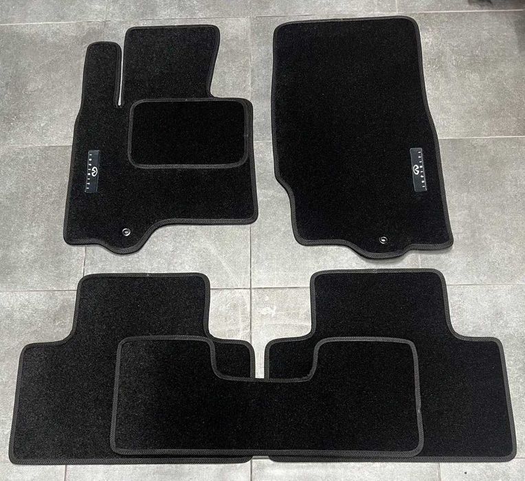 Ворсові коврики для Інфініті\ Infiniti QX30\ FX35\45\QX70\ Q50\ поліки