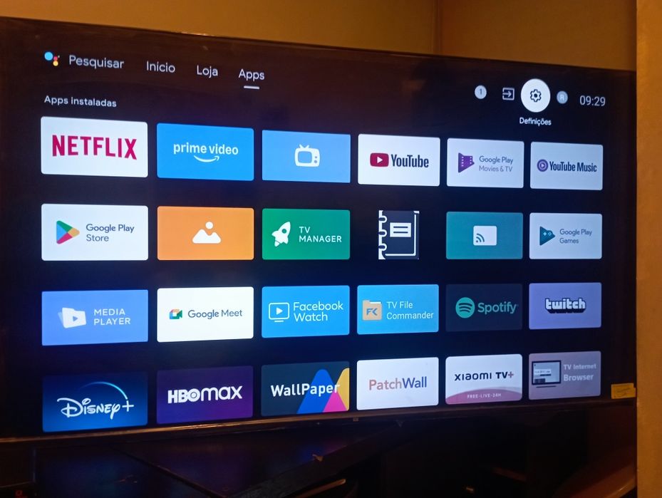 Lcd  led 4k com 55"
