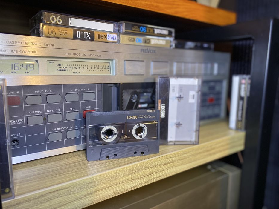 Kaseta magnetofonowa Sony UX-S 90 Chrome, Italo Disco Mega Hits - B215. Archiwum radia, jakość studyjna. Kolekcja prywatna