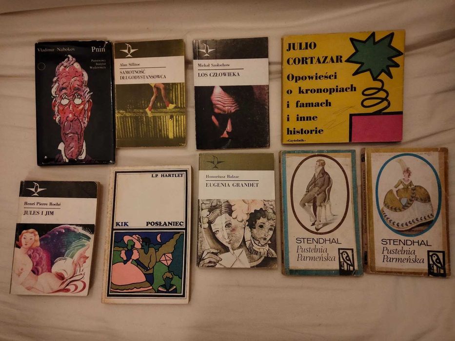 SPRZEDAM KSIĄŻKI - literatura piękna [Dickens, Nabokov, Cortazar, Balzac, Stendhal, Hartley, Sillitoe, Rabelais, Prus, Roché)