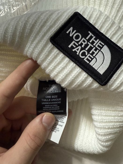 Czapka The North Face biala