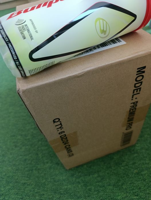 Nowy karton 72 piłki do padla Bullpadel Premium Pro DARMOWA WYSYŁKA