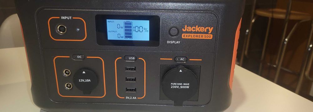agregat,magazyn energi power bank, Jackery Explorer 500, 24000 mAh 500