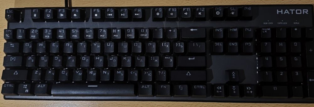 Клавіатура HATOR STARFALL mechanical keyboard
