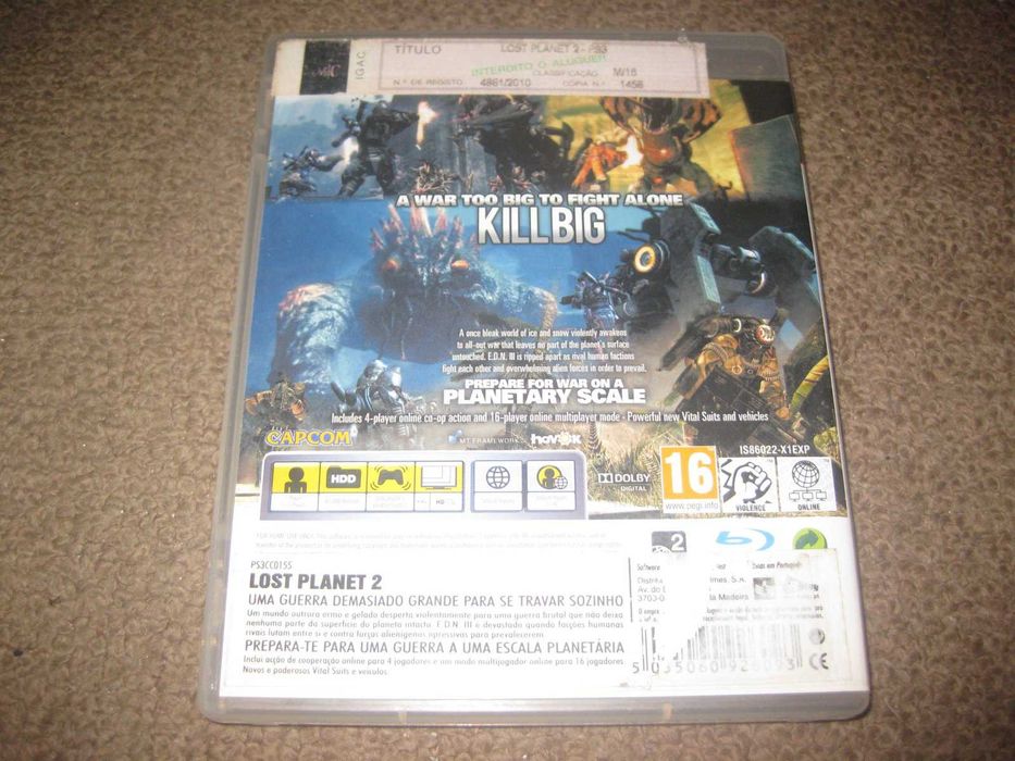 Jogo "Lost Planet 2" para PS3/Completo!