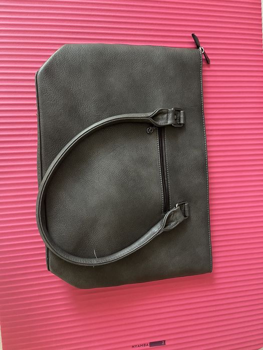 Torebka Gallantry szaro-czarna