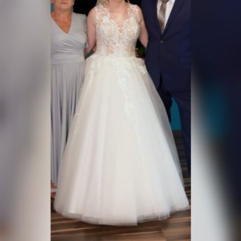 Suknia ślubna księżniczka