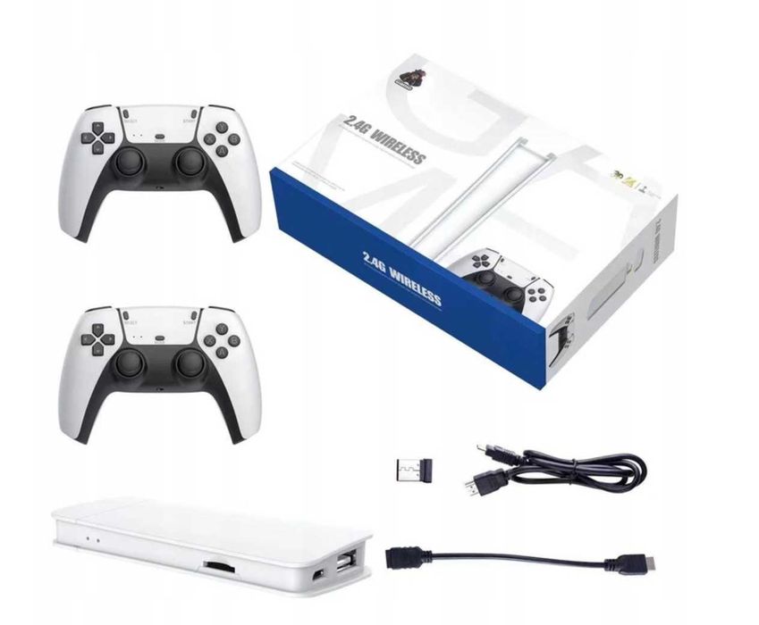 KONSOLA do gier RETRO TV Gra telewizyjna HDMI 2 pady 20000 gier