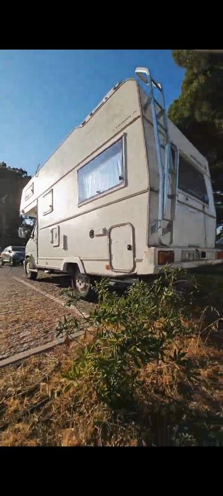 Autocaravana Eura Mobil / Fiat Ducato 1993 — Curta, econômica, painel.de 680w  e pronta a partir